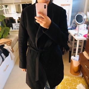 Aritzia Babaton wool wrap jacket